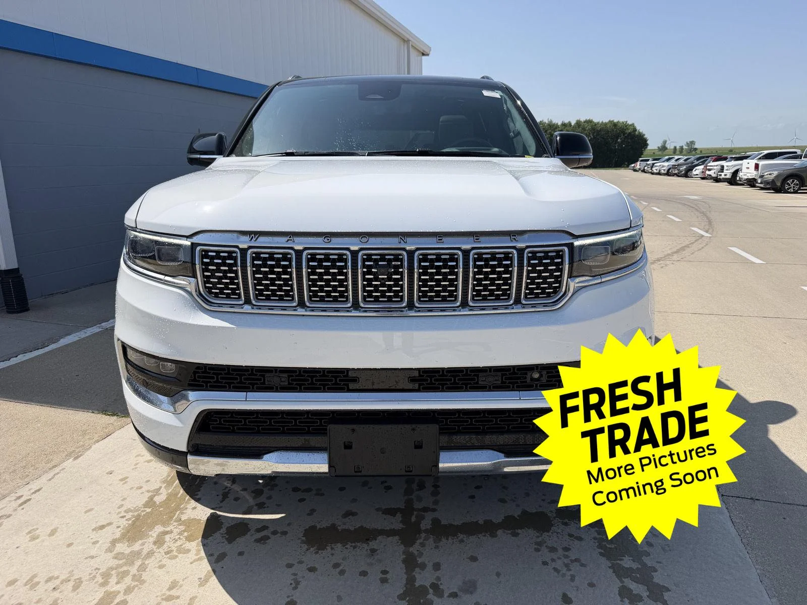 Used 2024 Bright White Clearcoat Jeep Series III image 2