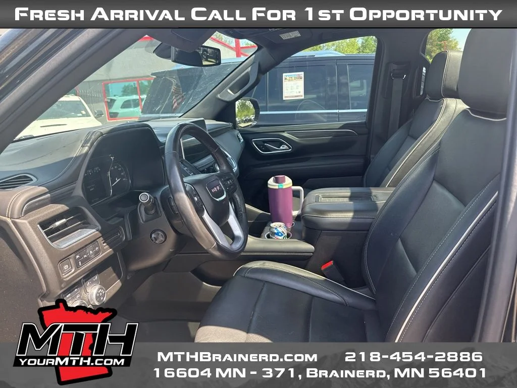 Used 2021 Black GMC SLT image 8