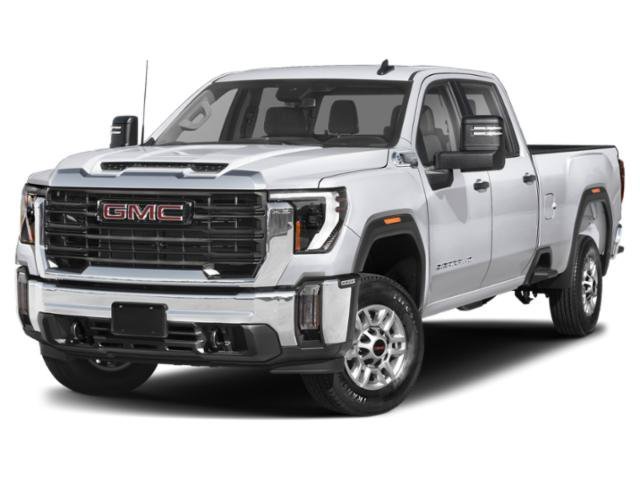 Used 2025 White Frost Tricoat GMC SLT image 1
