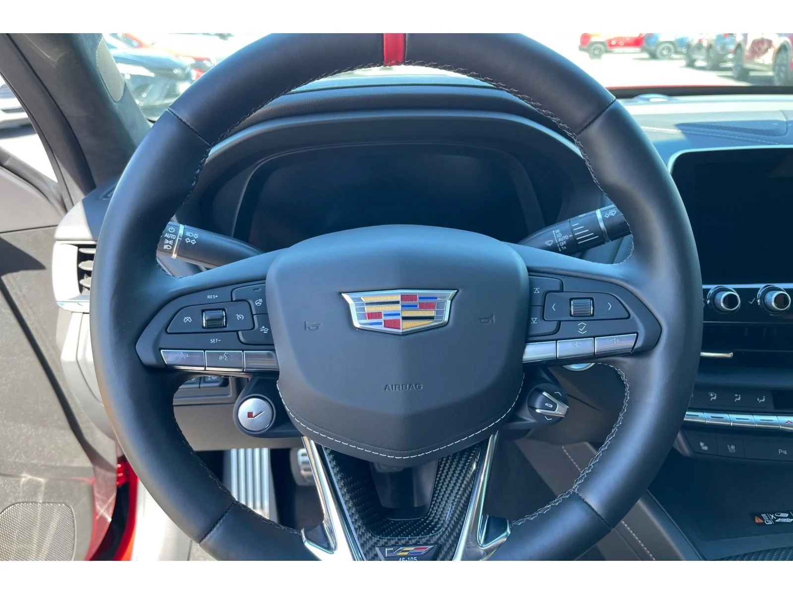 Used 2025 Radiant Red Tintcoat Cadillac Blackwing image 33