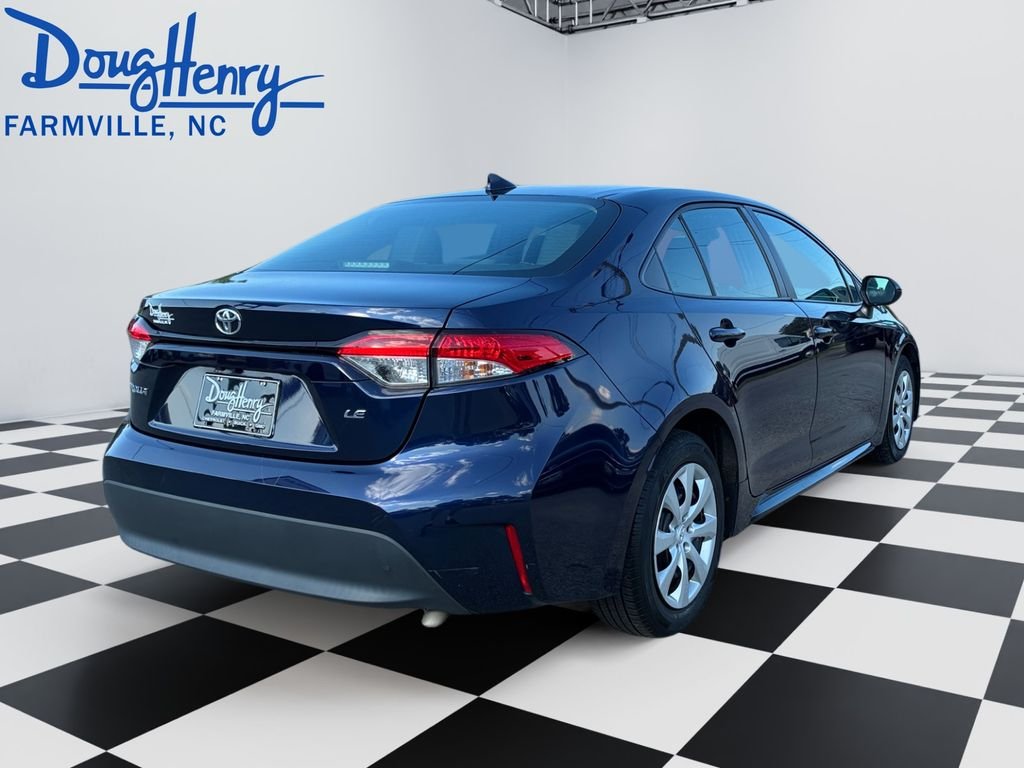 Used 2024 Blue Toyota LE image 5