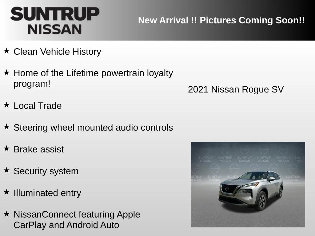 Used 2021 Silver Nissan SV image 5