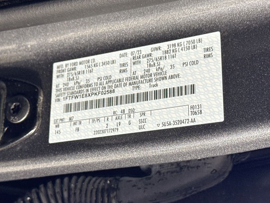 Used 2023 Carbonized Gray Metallic Ford XLT image 32