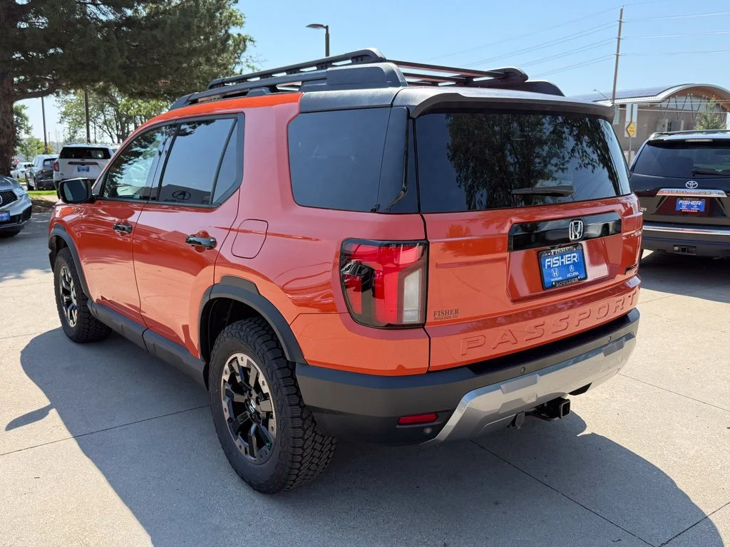 New 2026 Sunset Orange Honda TrailSport Elite image 7