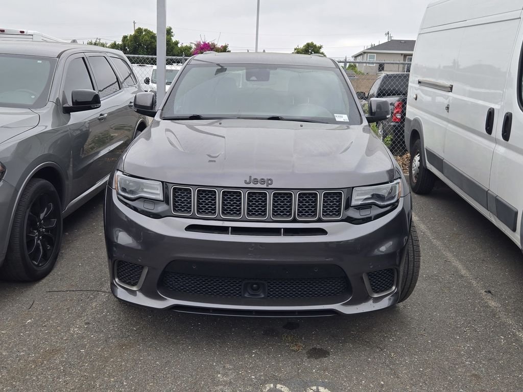 Used 2019 Granite Crystal Metallic Clearcoat Jeep Trackhawk image 2