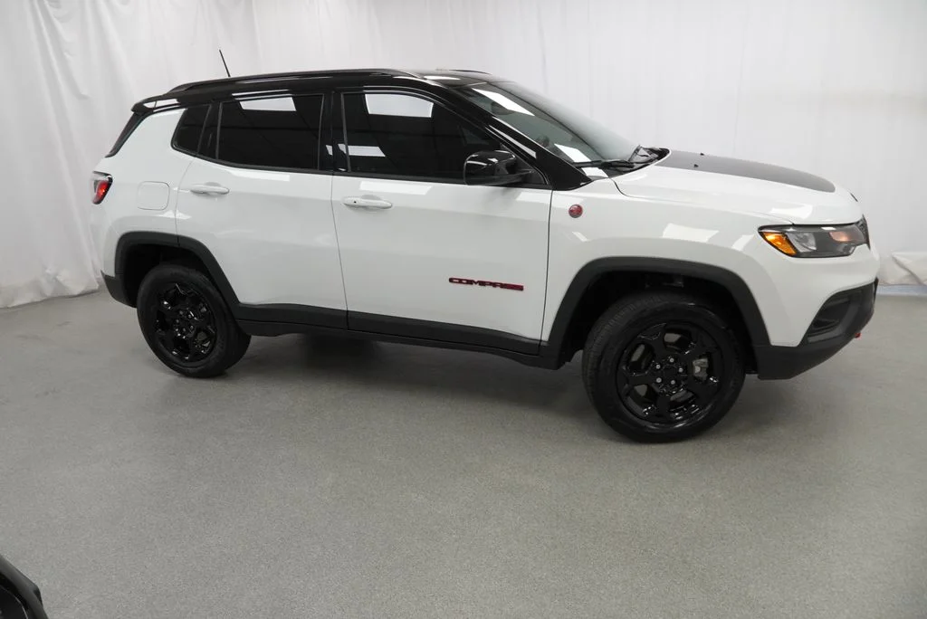 Certified Used 2023 White Jeep Trailhawk image 17
