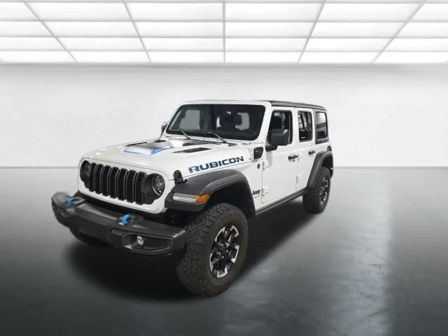 Used 2024 White Jeep Rubicon 4xe image 8