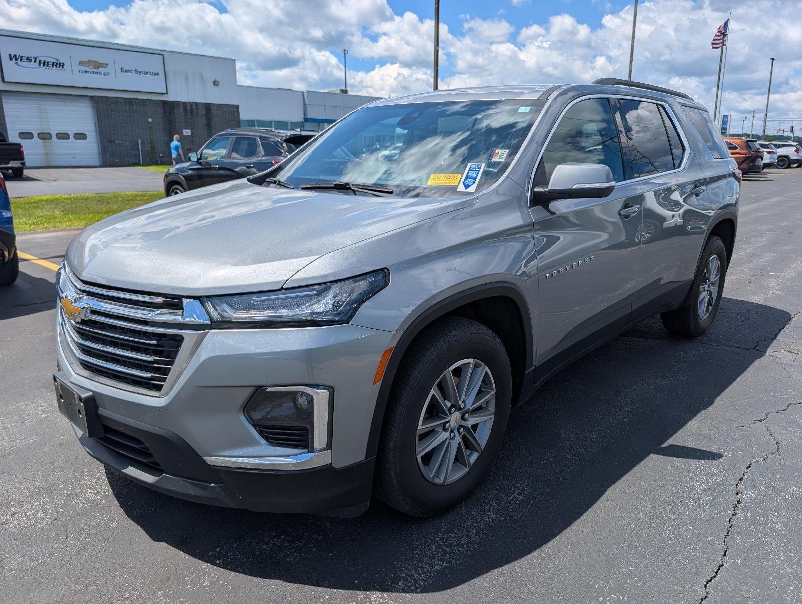 Used 2023 Sterling Gray Metallic Chevrolet LT Cloth image 4