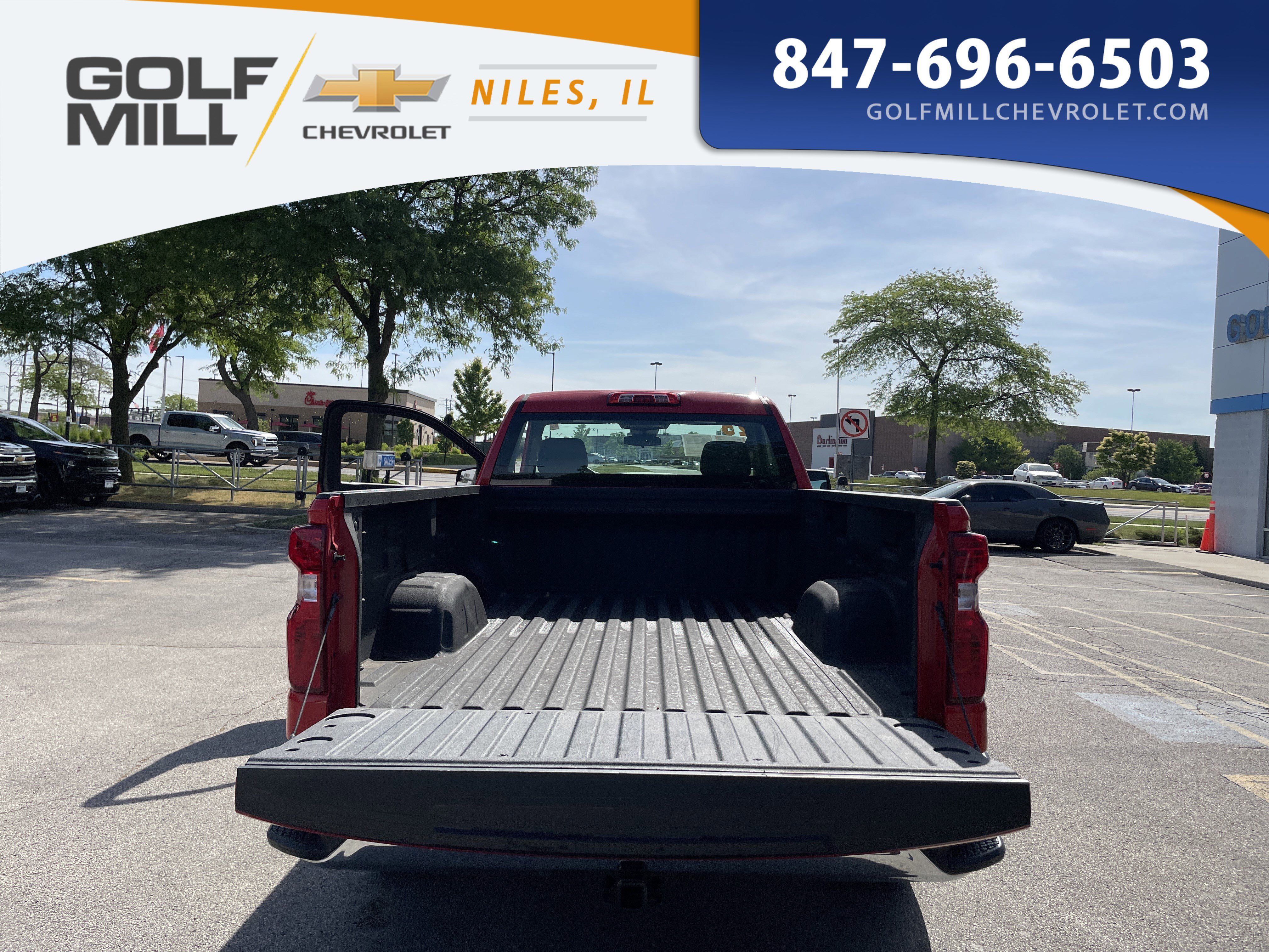 Used 2025 Red Hot Chevrolet Work Truck image 10