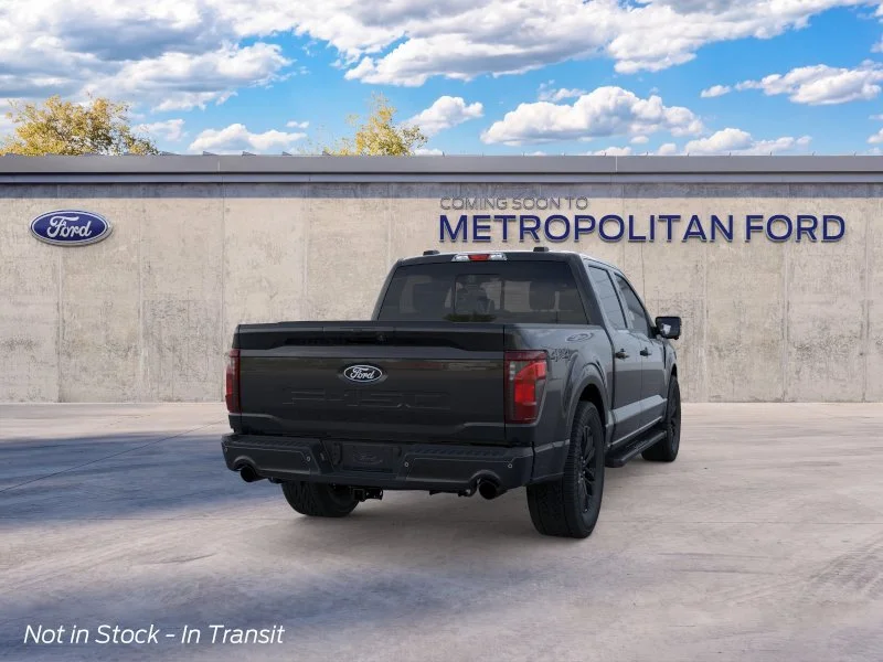 New 2026 Agate Black Metallic Ford XLT image 8
