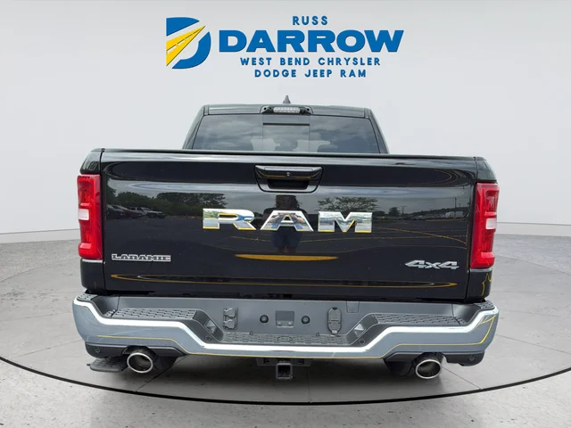 New 2026 Diamond Black Crystal Pearl-Coat Exterior Paint RAM Laramie image 4