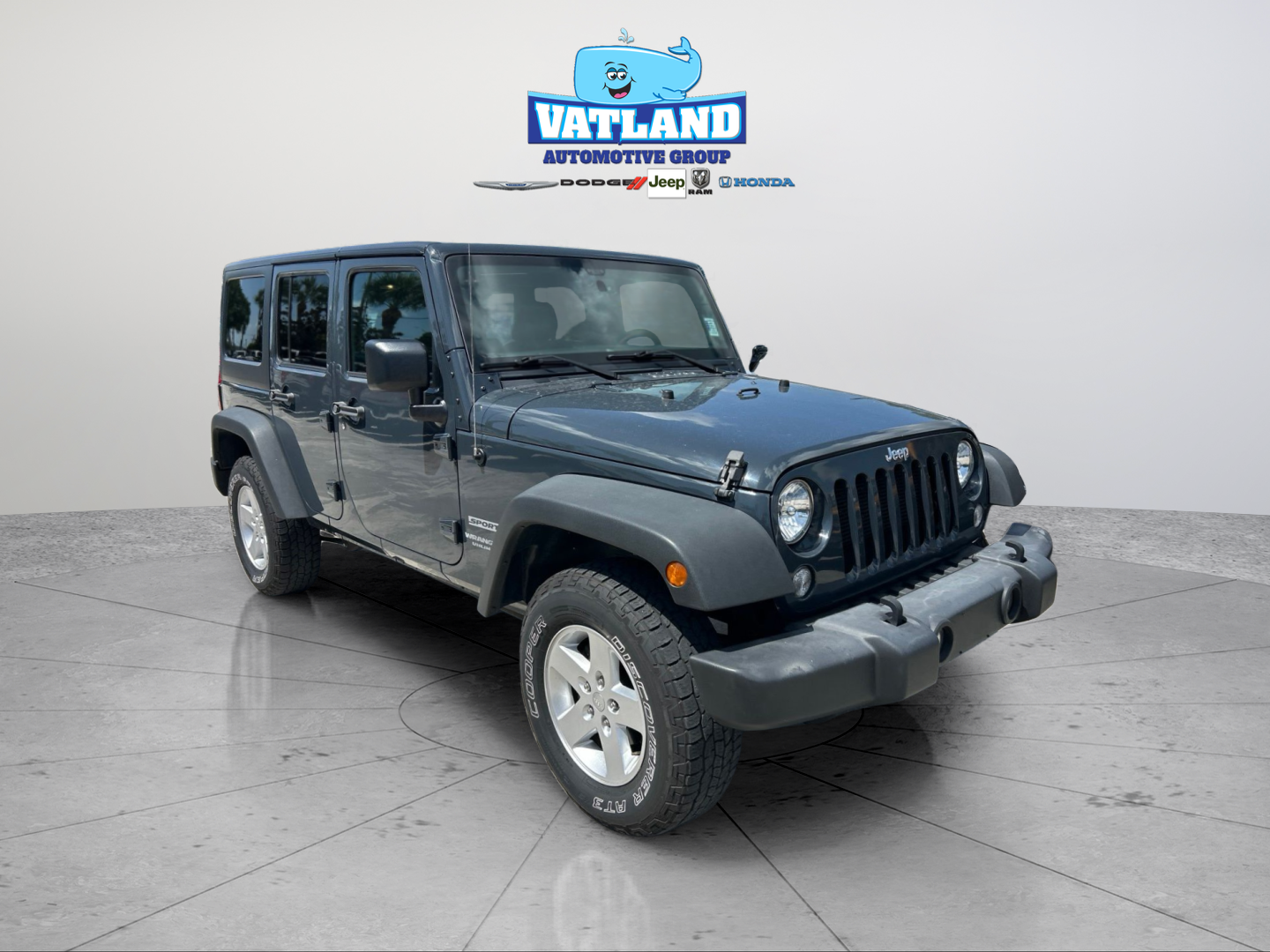 Used 2017 Black Jeep Unlimited Sport image 7
