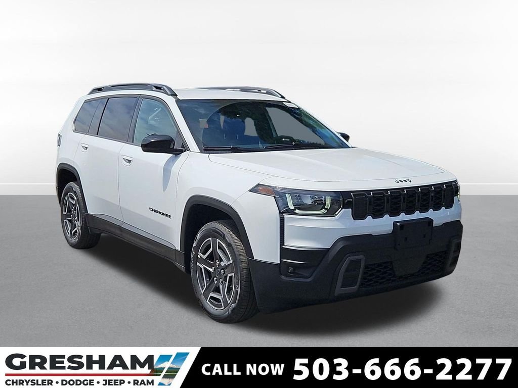 New 2026 Bright White Clear-Coat Exterior Paint Jeep Limited image 1