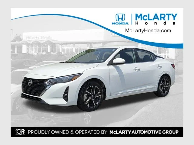Used 2024 White Nissan SV image 1