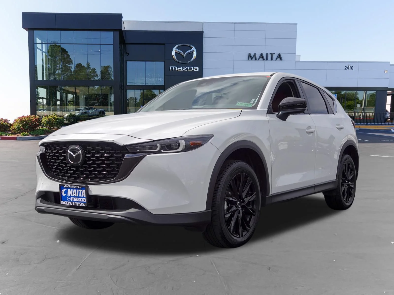 Certified Used 2025 Rhodium White Metallic Mazda 2.5 S Carbon Edition image 9
