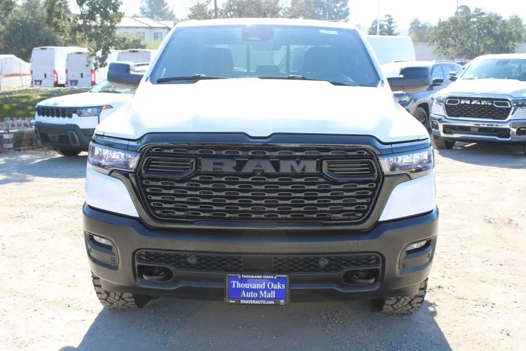 New 2026 Bright White Clear-Coat Exterior Paint Ram Warlock image 2