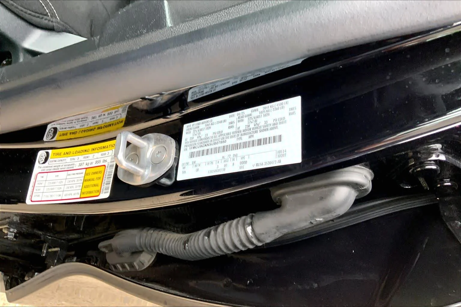 Used 2025 Agate Black Ford Active image 34