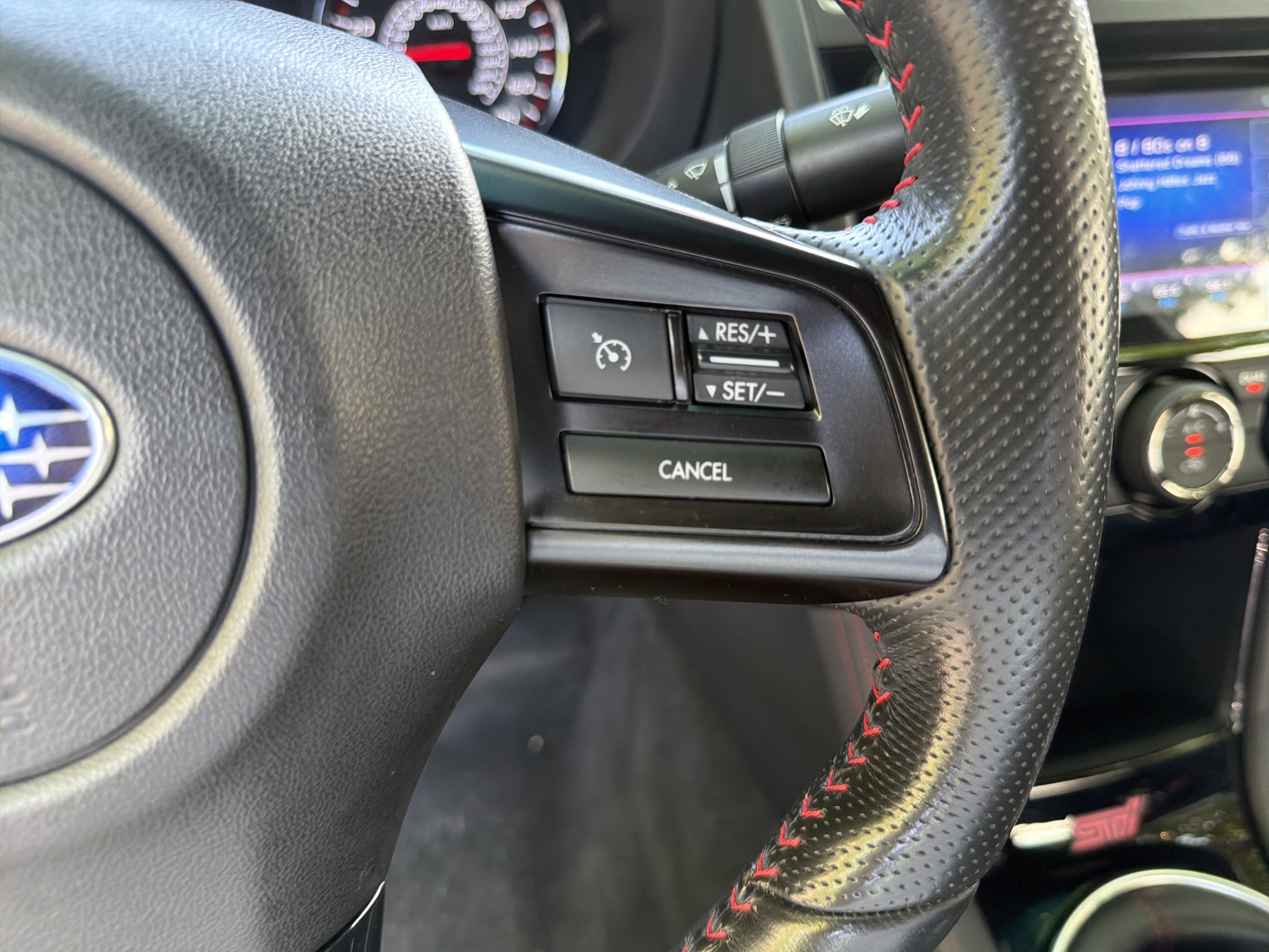 Used 2021 Crystal White Pearl Subaru STI image 26