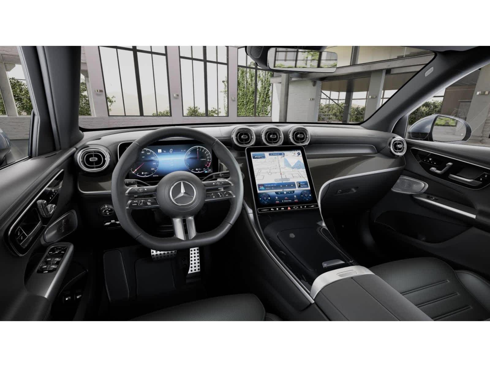 New 2026 Cirrus Silver Metallic Mercedes-Benz GLC 350e image 3