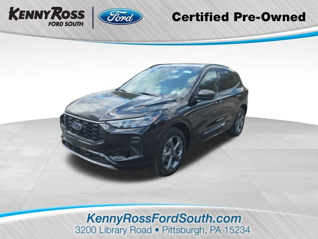Certified Used 2024 Black Metallic Ford ST-Line image 1