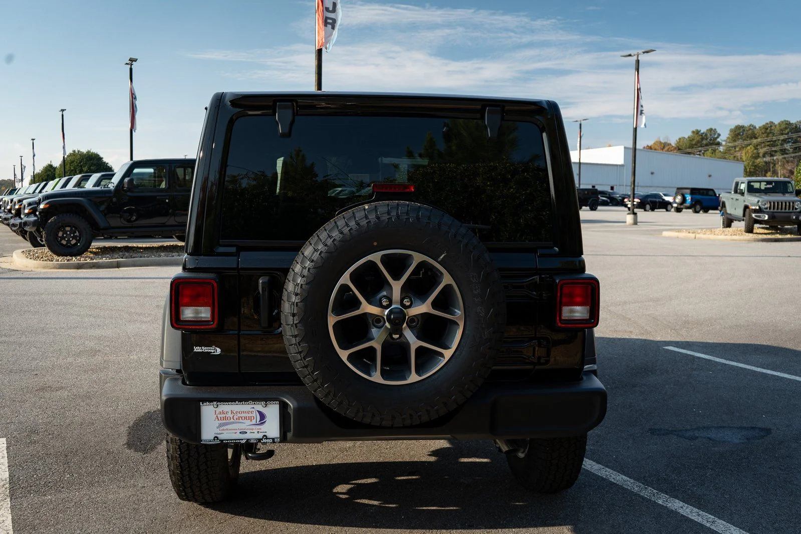 New 2026 Black Clear-Coat Exterior Paint Jeep Sport S image 8