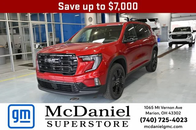 New 2026 Volcanic Red Tintcoat GMC Elevation image 1