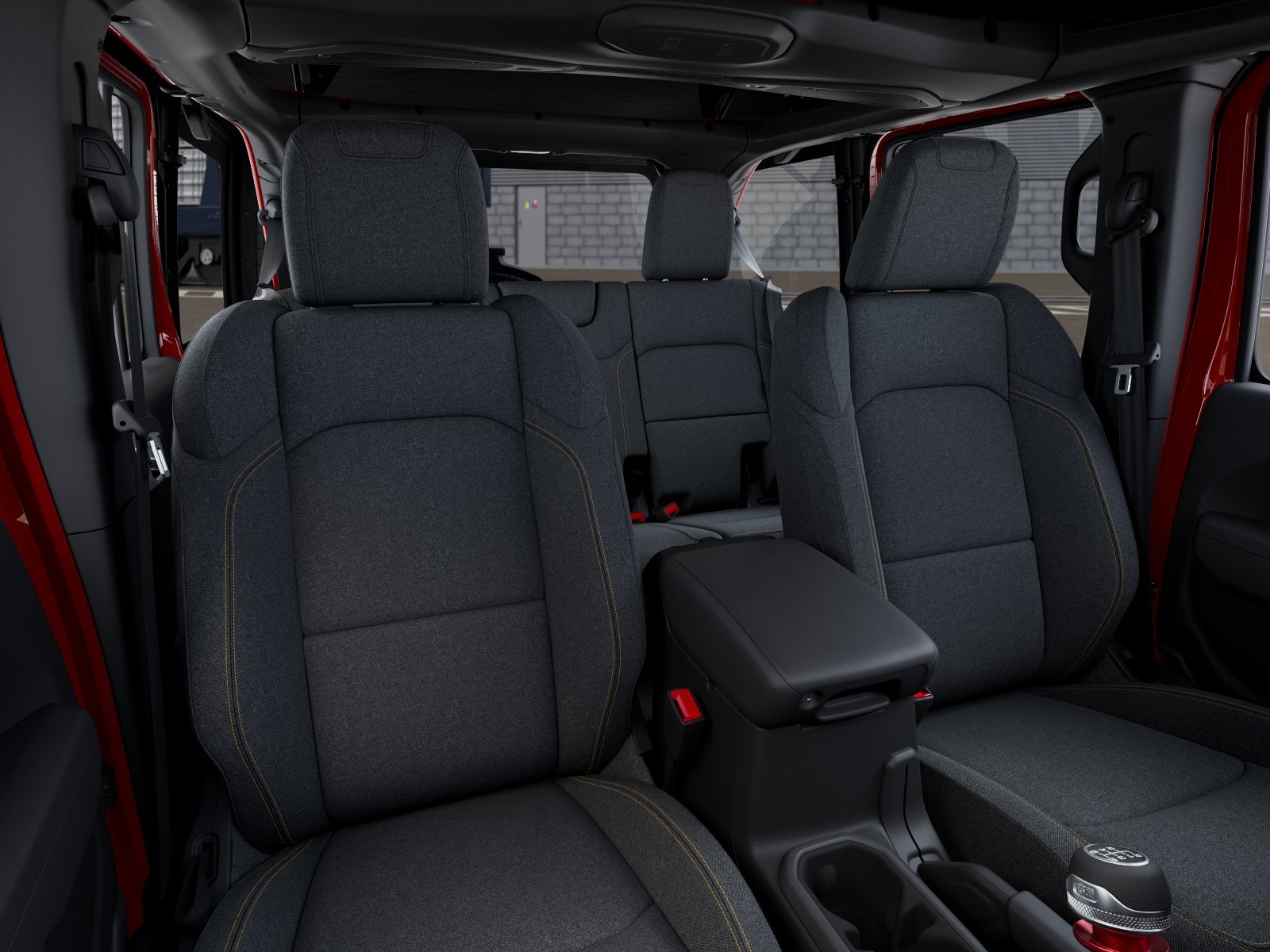 New 2027 Firecracker Red Clear-Coat Paint Jeep Sport image 9