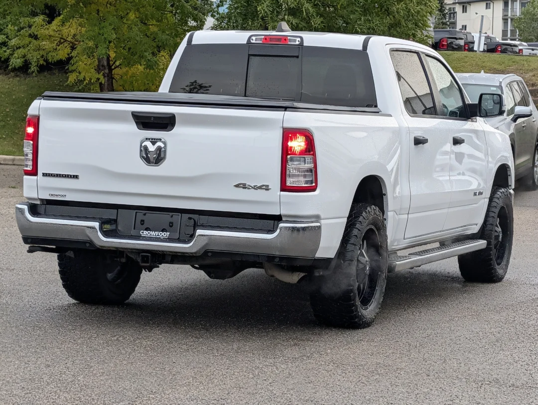 Used 2023 White RAM Big Horn - - 4x4 - 3.6L Pentastar V6 - Crew Cab - 12 Uconnect Display - Backup Camera & More! image 8