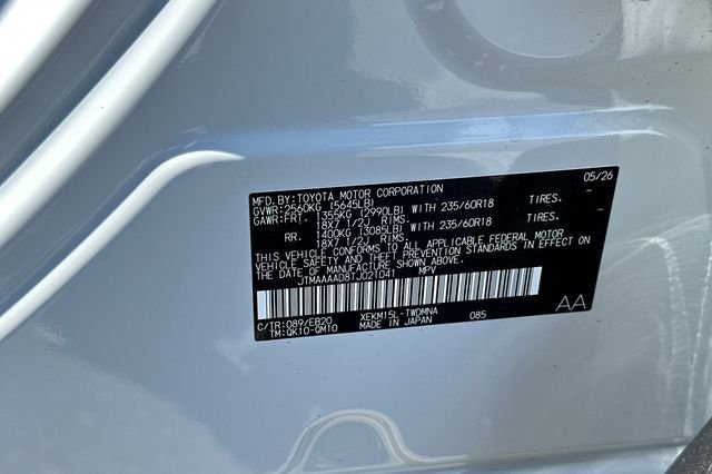 New 2026 Wind Chill Pearl <sup>1</sup> Toyota  SE image 25