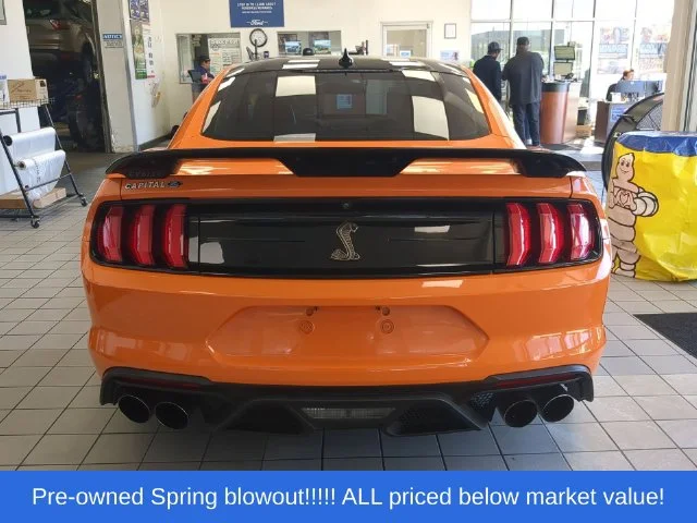 Used 2021 Orange Ford Shelby GT500 image 11