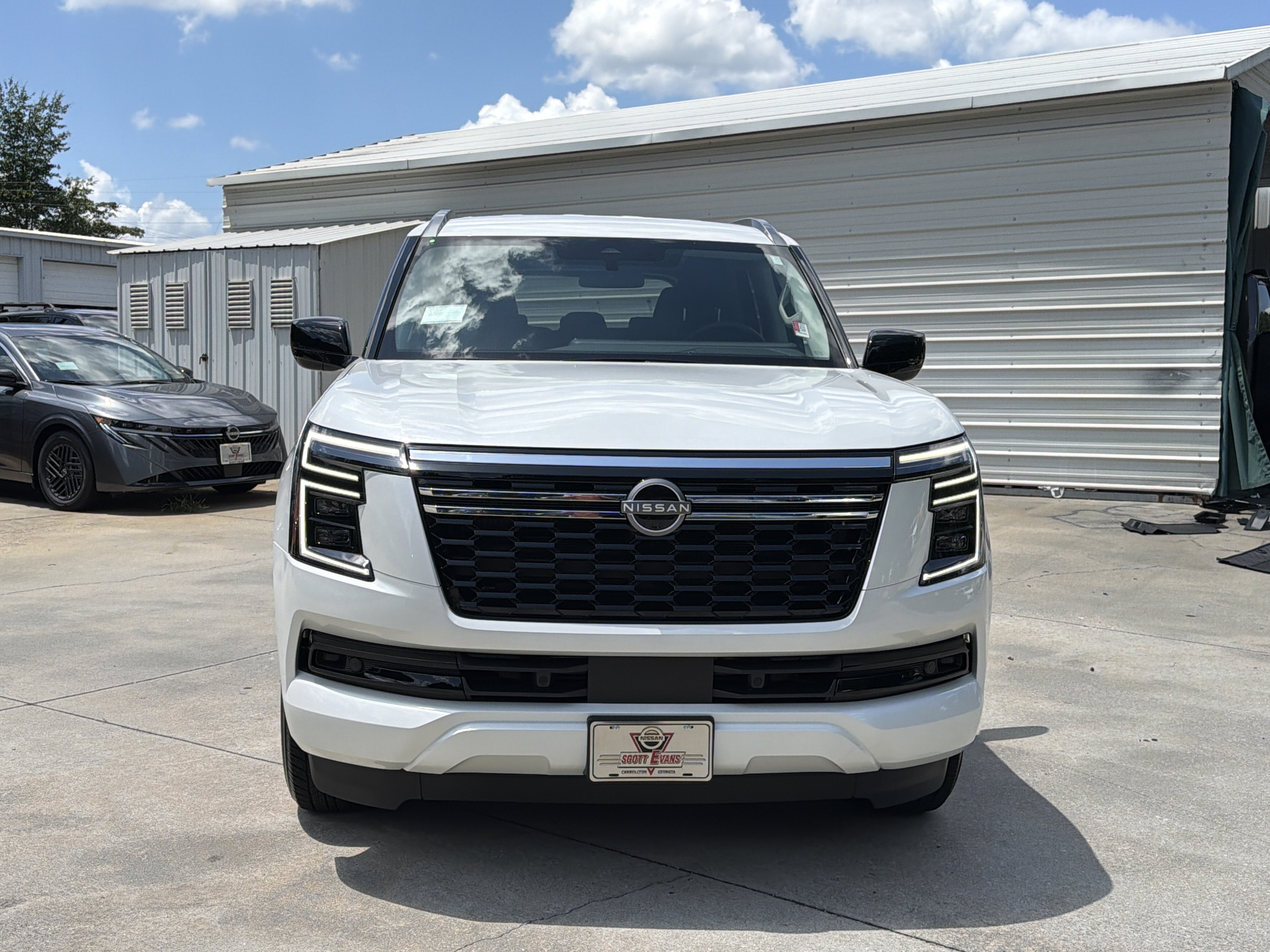New 2026 Aspen White Tricoat Nissan SV image 3