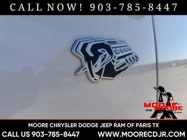 New 2026 Bright White Clear-Coat Exterior Paint RAM Laramie image 10