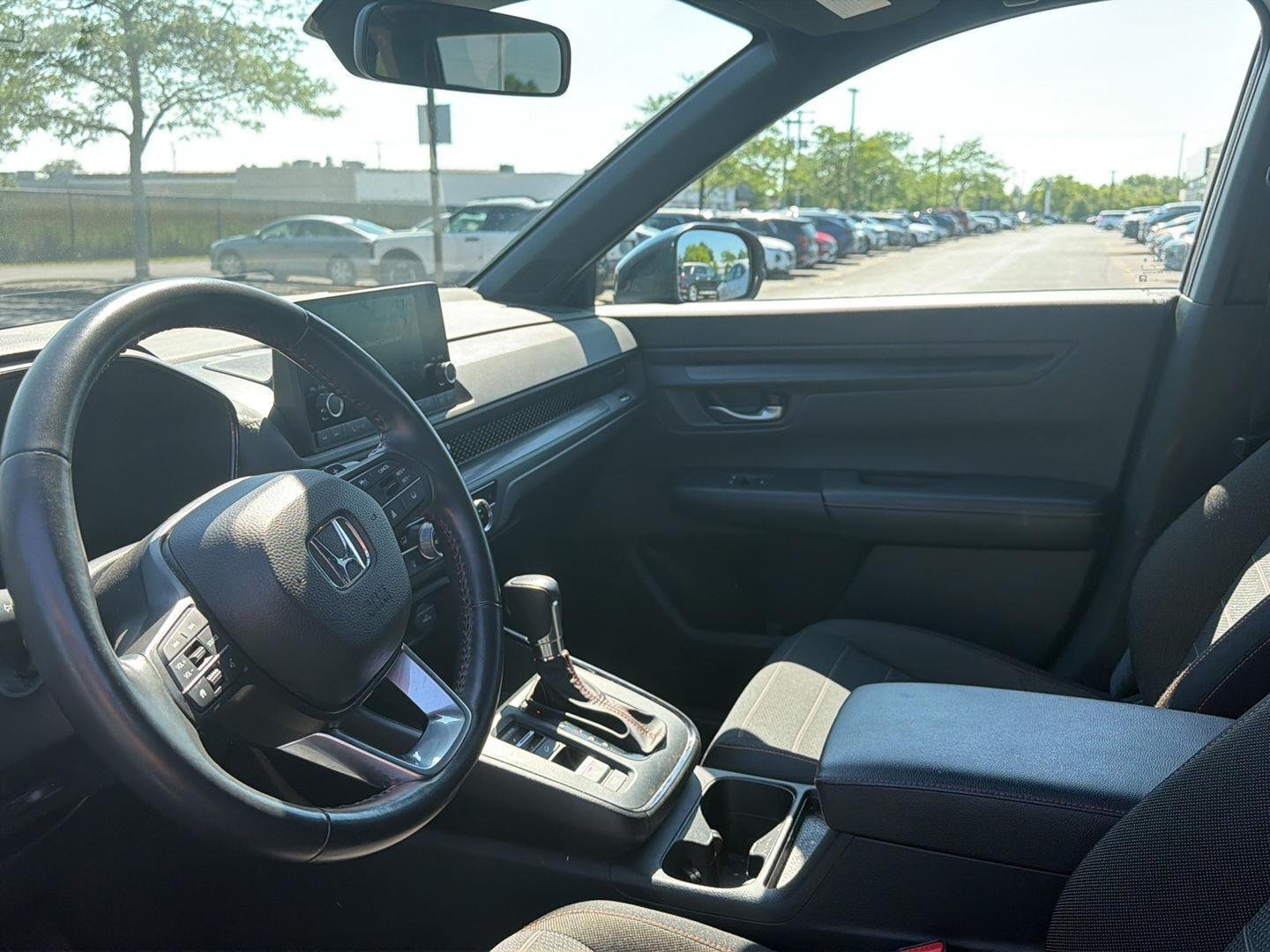 Used 2024 Radiant Red Metallic Honda Sport image 8