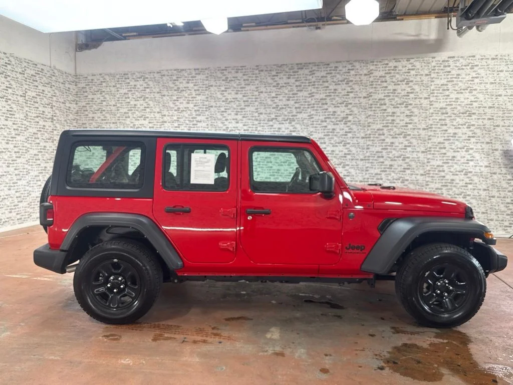 Used 2024 Firecracker Red Clearcoat Jeep Sport image 9