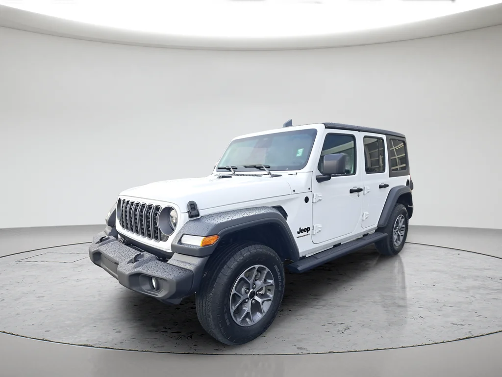 New 2026 Bright White Clearcoat Jeep Sport S image 7