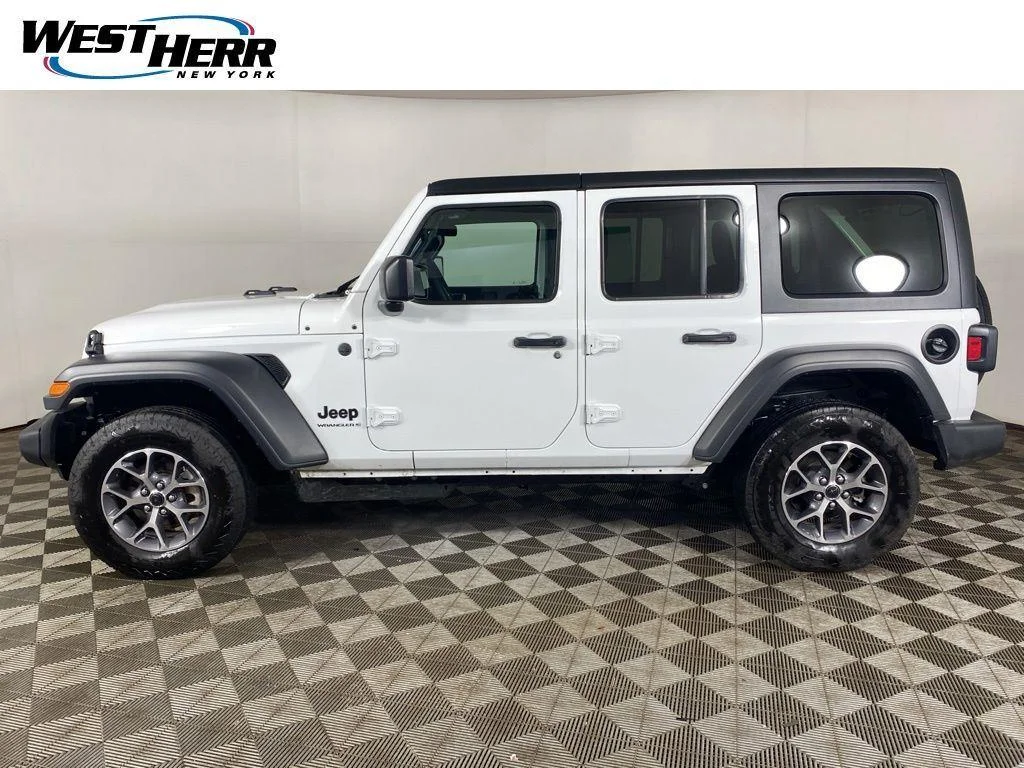 Used 2026 Bright White Clearcoat Jeep Sport S image 25