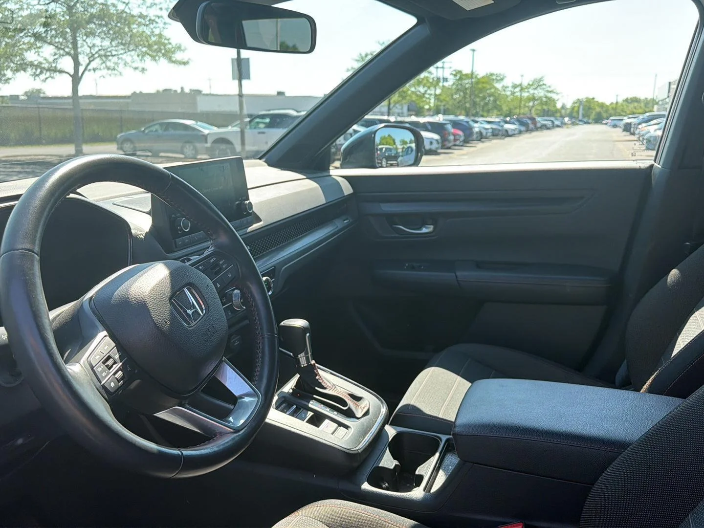 Used 2024 Radiant Red Metallic Honda Sport image 8