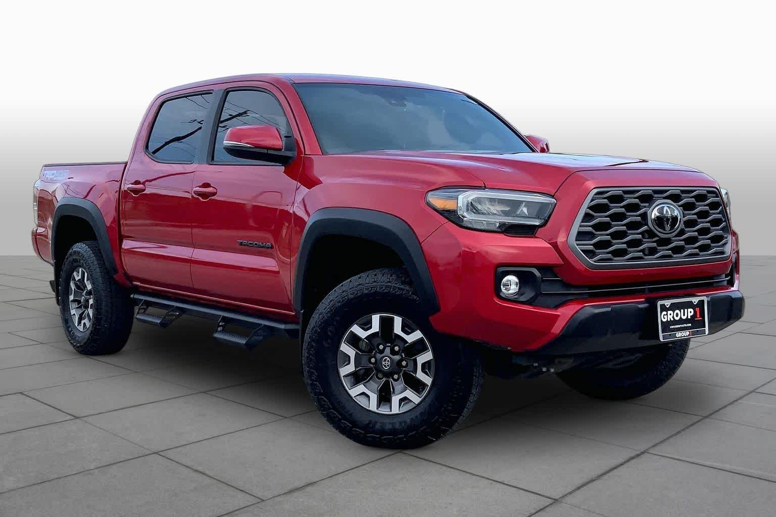 Used 2023 Barcelona Red Metallic Toyota TRD Off Road image 4
