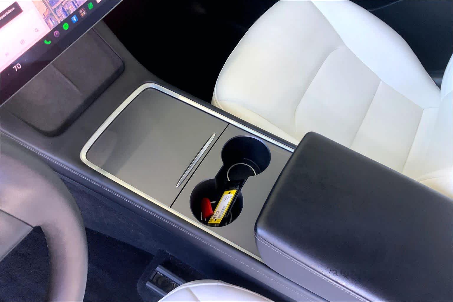 Used 2021 Solid Black Tesla Performance image 16