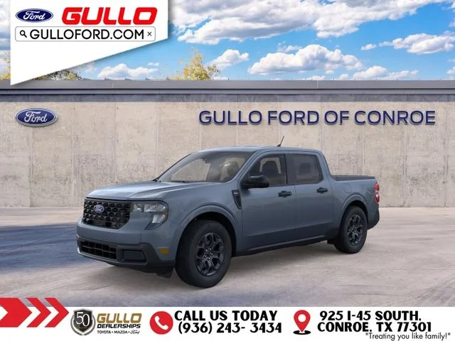 New 2026 Azure Gray Metallic Tri-Coat Ford XLT image 1