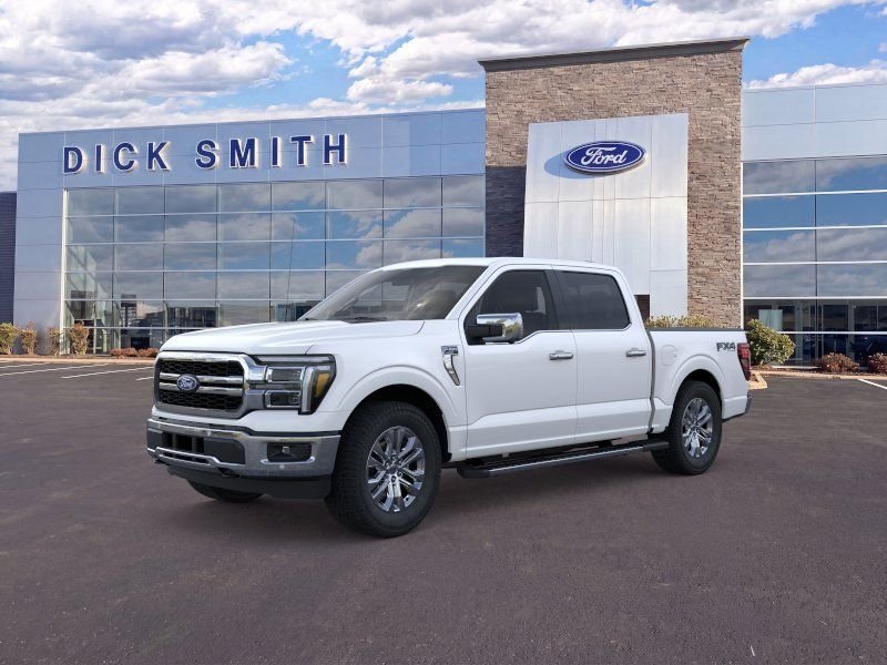 New 2026 Star White Metallic Tri-Coat Ford Lariat® image 1