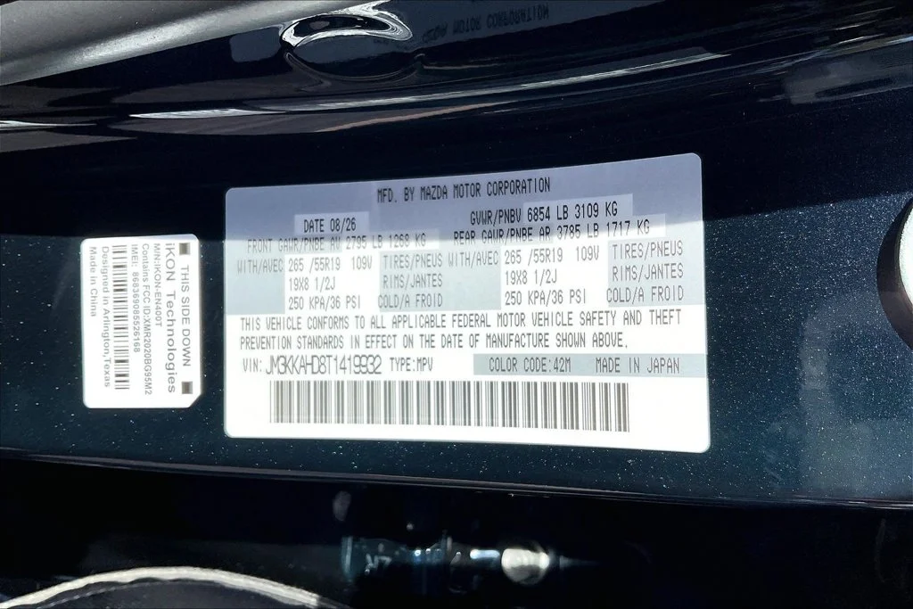New 2026 Deep Crystal Blue Mica Mazda 3.3 Turbo Select AWD image 14
