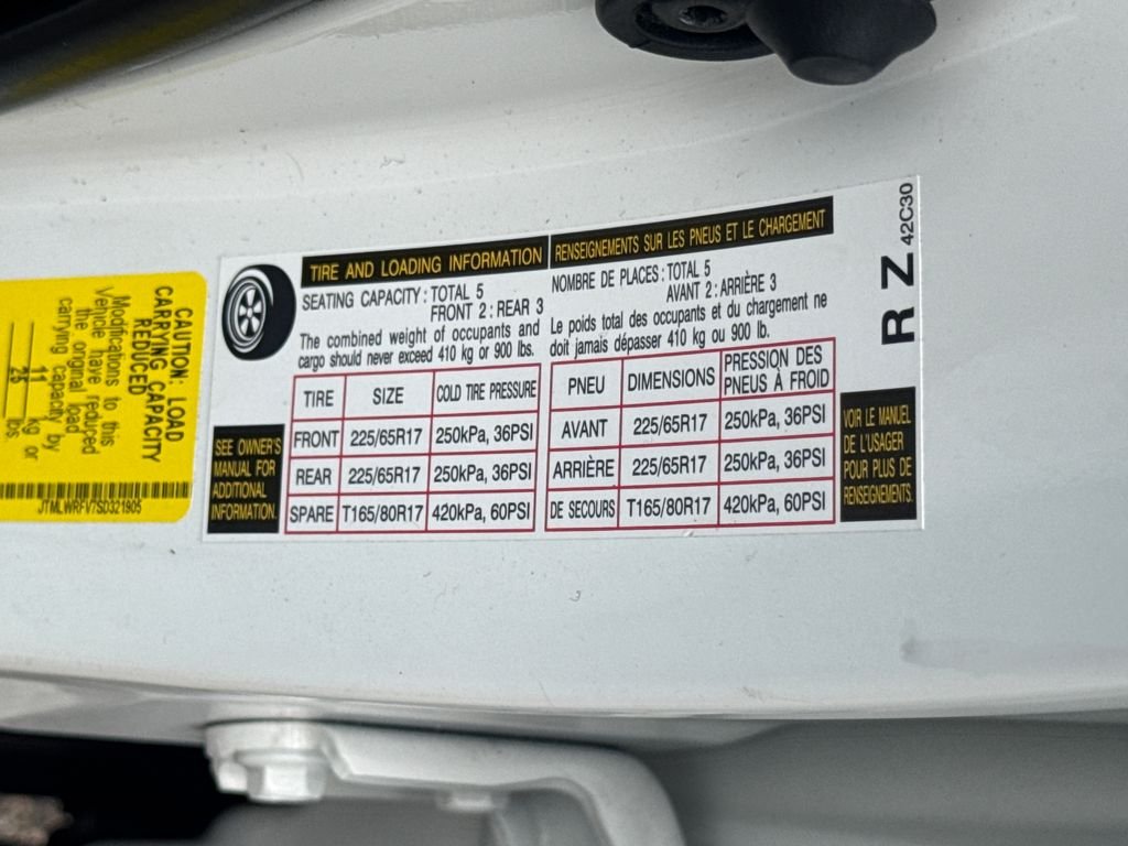 Used 2025 White Toyota LE image 47