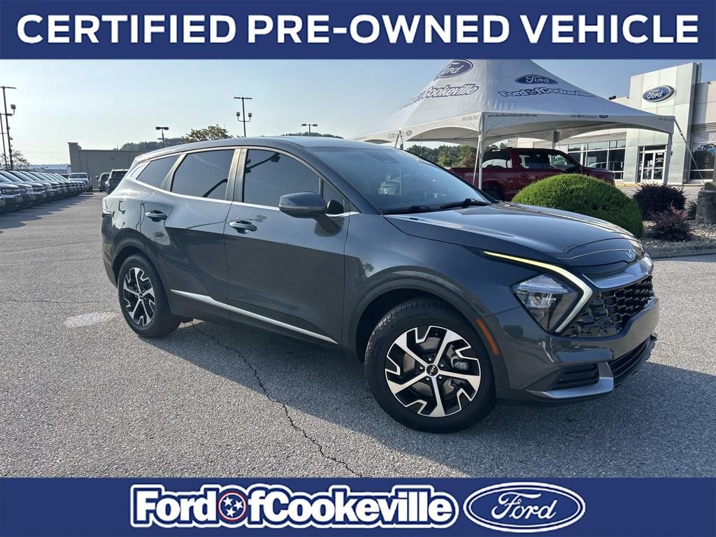 Certified Used 2023 Gray Kia EX image 1