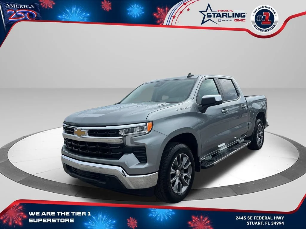 Used 2026 Sterling Gray Metallic Chevrolet LT image 1