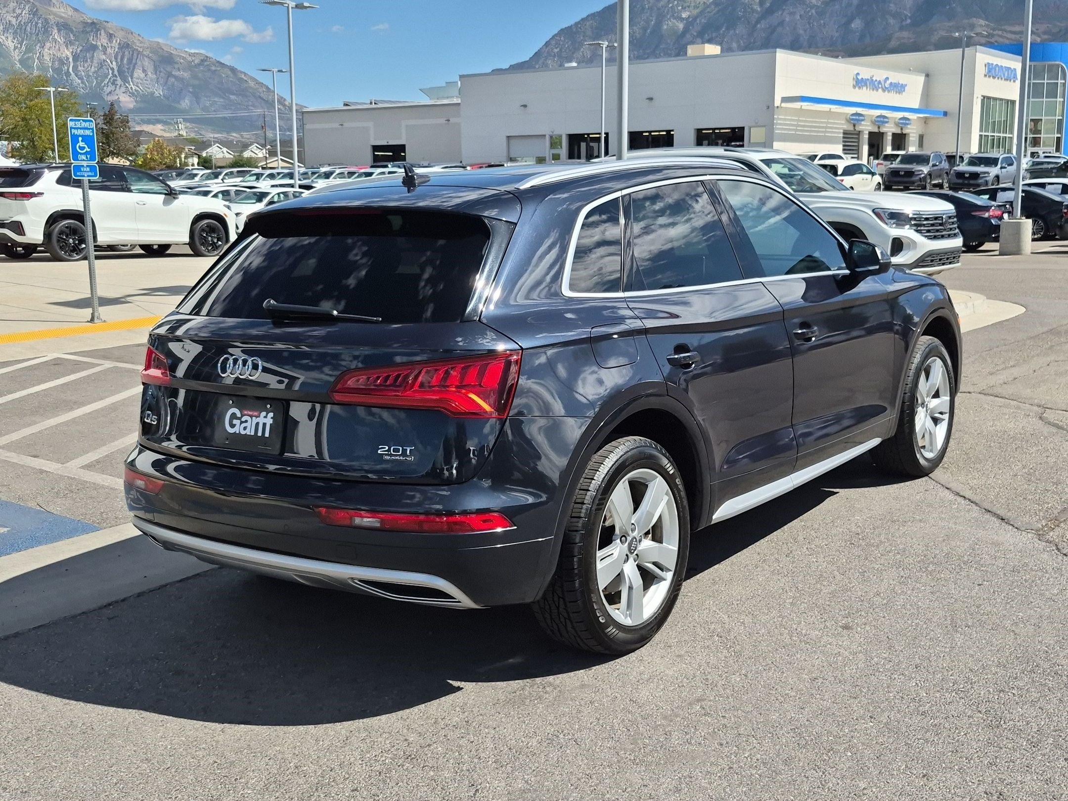 Used 2018 Moonlight Blue Audi Premium Plus image 3