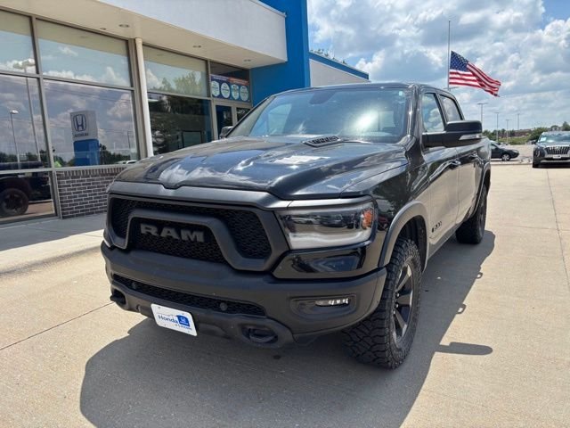 Used 2019 Diamond Black Crystal Pearlcoat Ram Rebel image 1