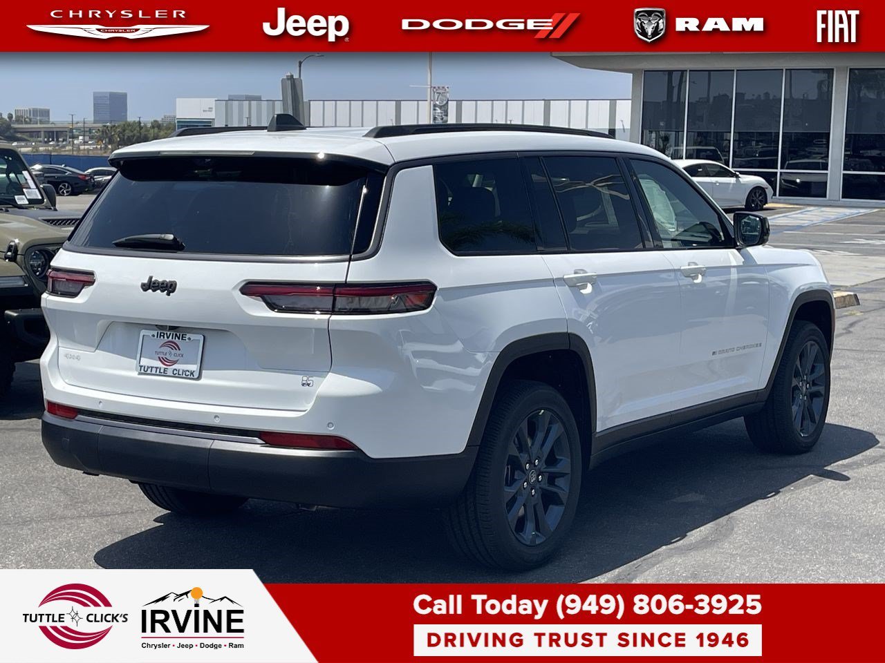New 2026 Bright White Clear-Coat Exterior Paint Jeep 85th Anniversary Edition image 6