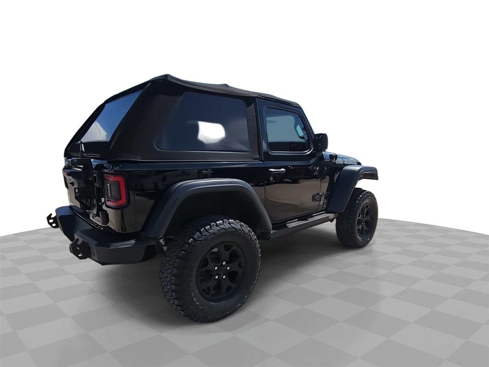 Used 2020 Black Jeep Willys 4x4 image 8
