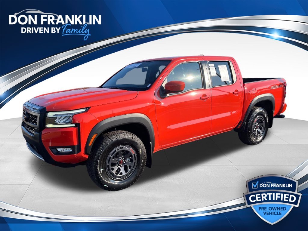 Used 2025 Orange Nissan PRO-4X image 1